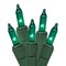 Merry and Light 100-Count Teal Green Mini Christmas Light Set, 18ft Green Wire